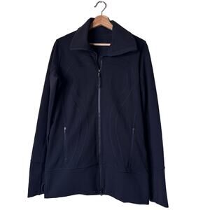 NWOT Lululemon Black In Stride Jacket Oversized Extra Long